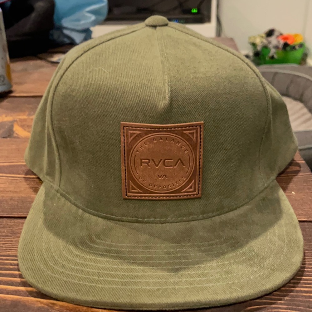 RVCA flat billed hat